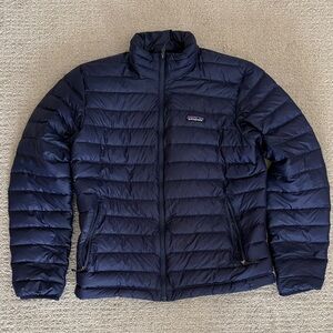 Patagonia Men's Blue Puffer Jacket size M